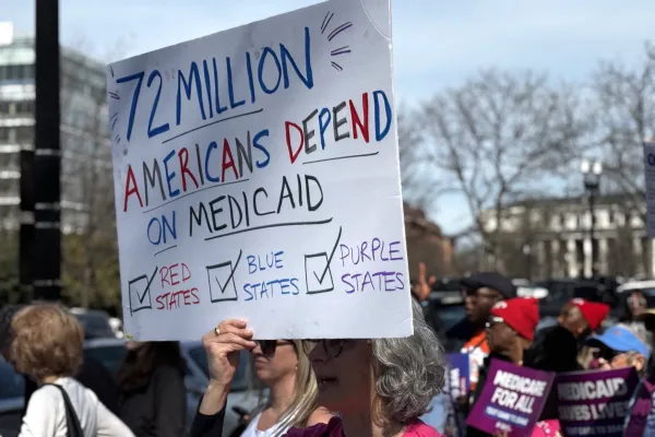 72 million people depend on Medicaid